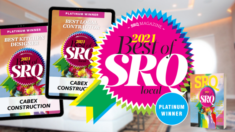 Cabex Construction SRQ Magazine Best of Local 2021