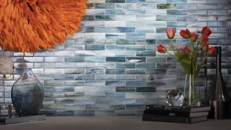 Blue mosaic Lundada Bay Tile