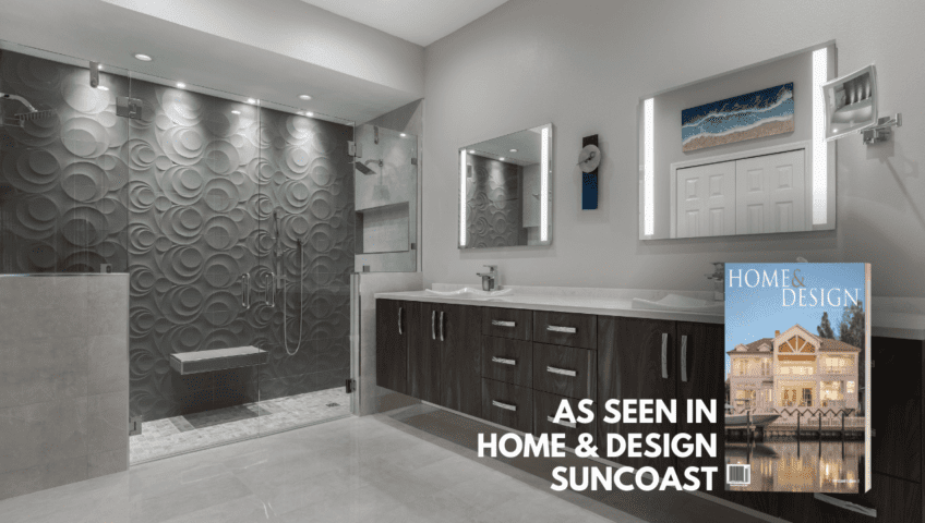 “A Modern Retreat” as Featured in Home & Design Suncoast Fall 2021