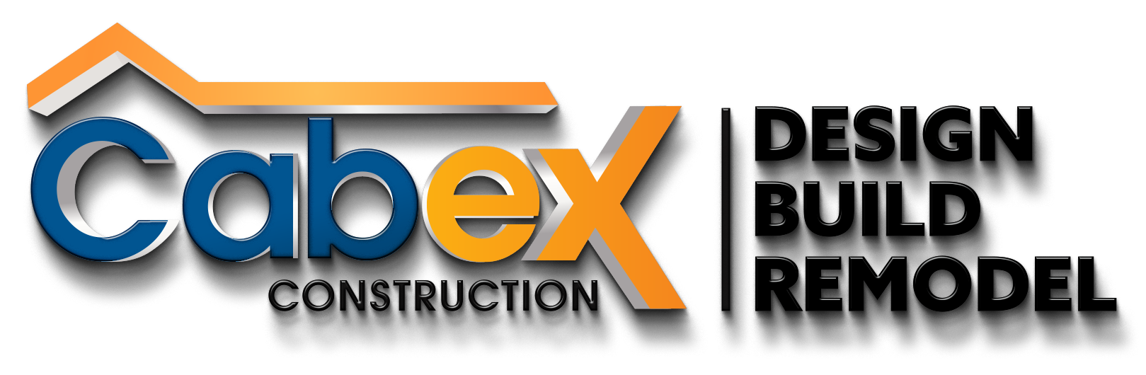 Orange and blue logo