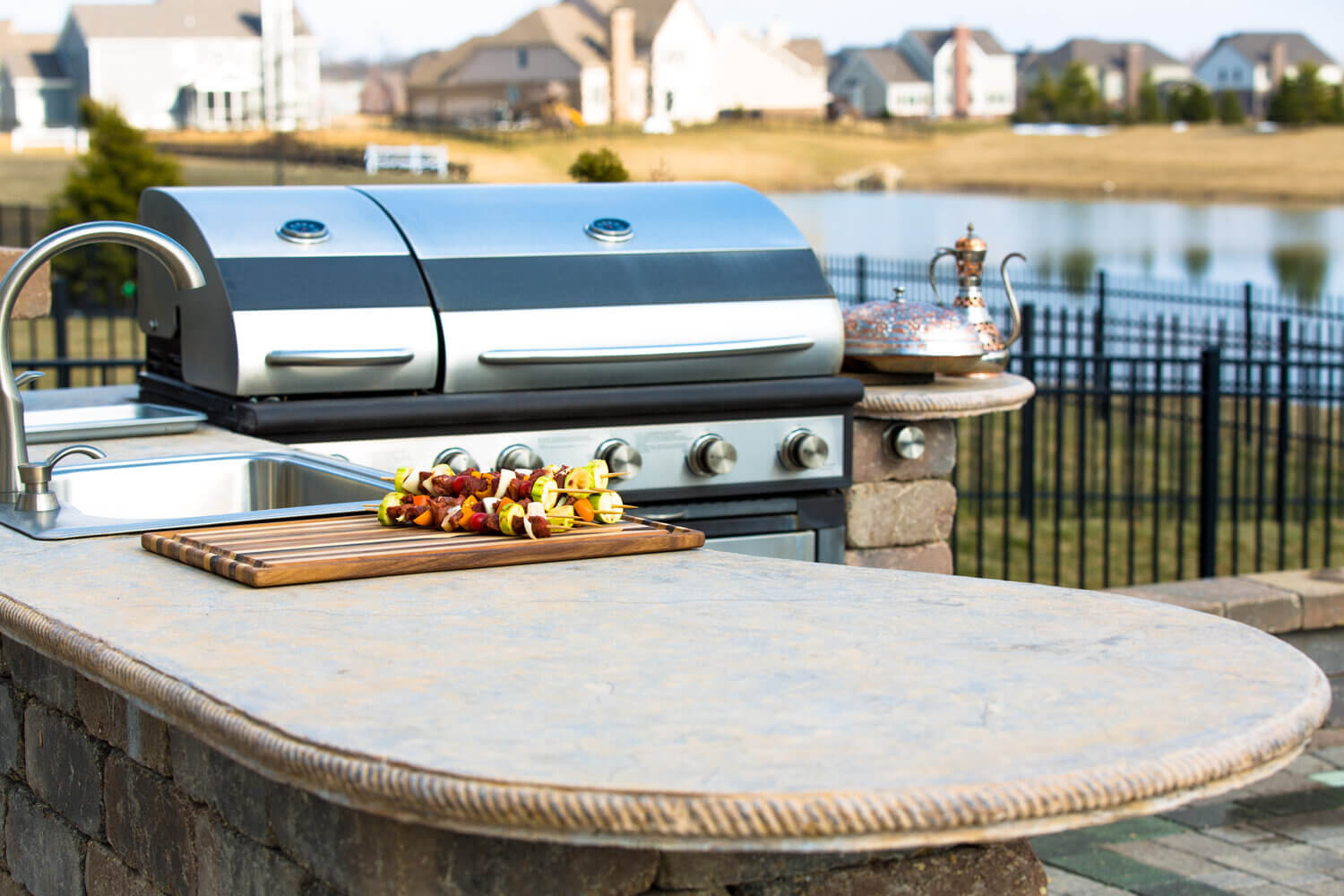 steel grill