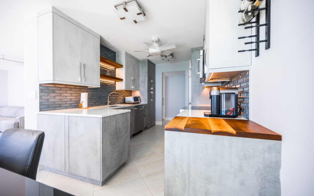 Grays and Blues by the Ocean