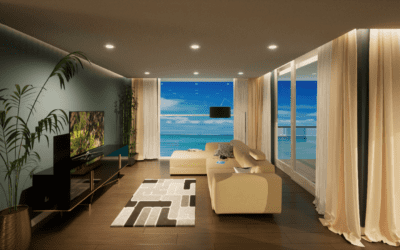 1970s Interior Dissolves into a Retro Memory at Sea Gate Condos