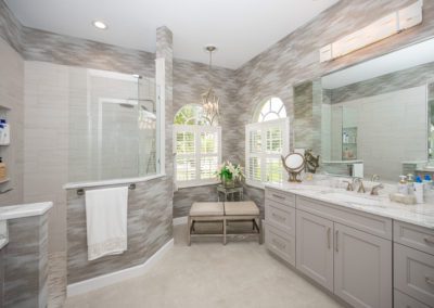 Gray bathroom