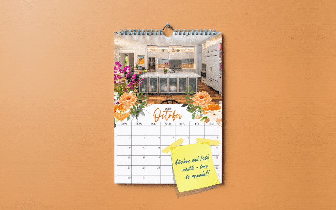 Why is October National Kitchen and Bath Month?