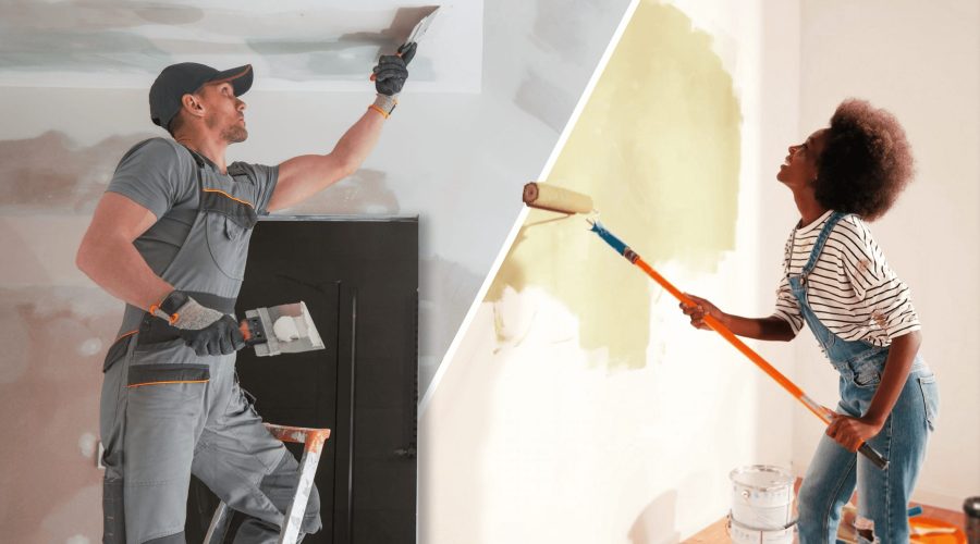Drywall and painting